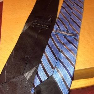 Two Croft Barrow ties sold as one item
